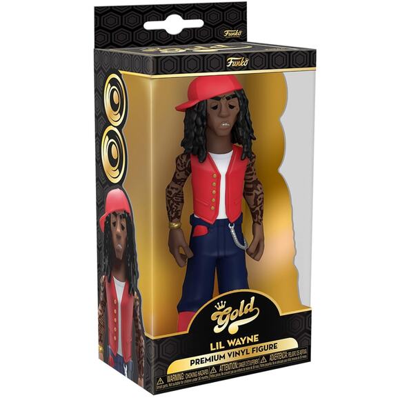 5 for $25| Funko Gold Series Lil Wayne Premium Vinyl 5" Figure New in Box - Picture 1 of 9
